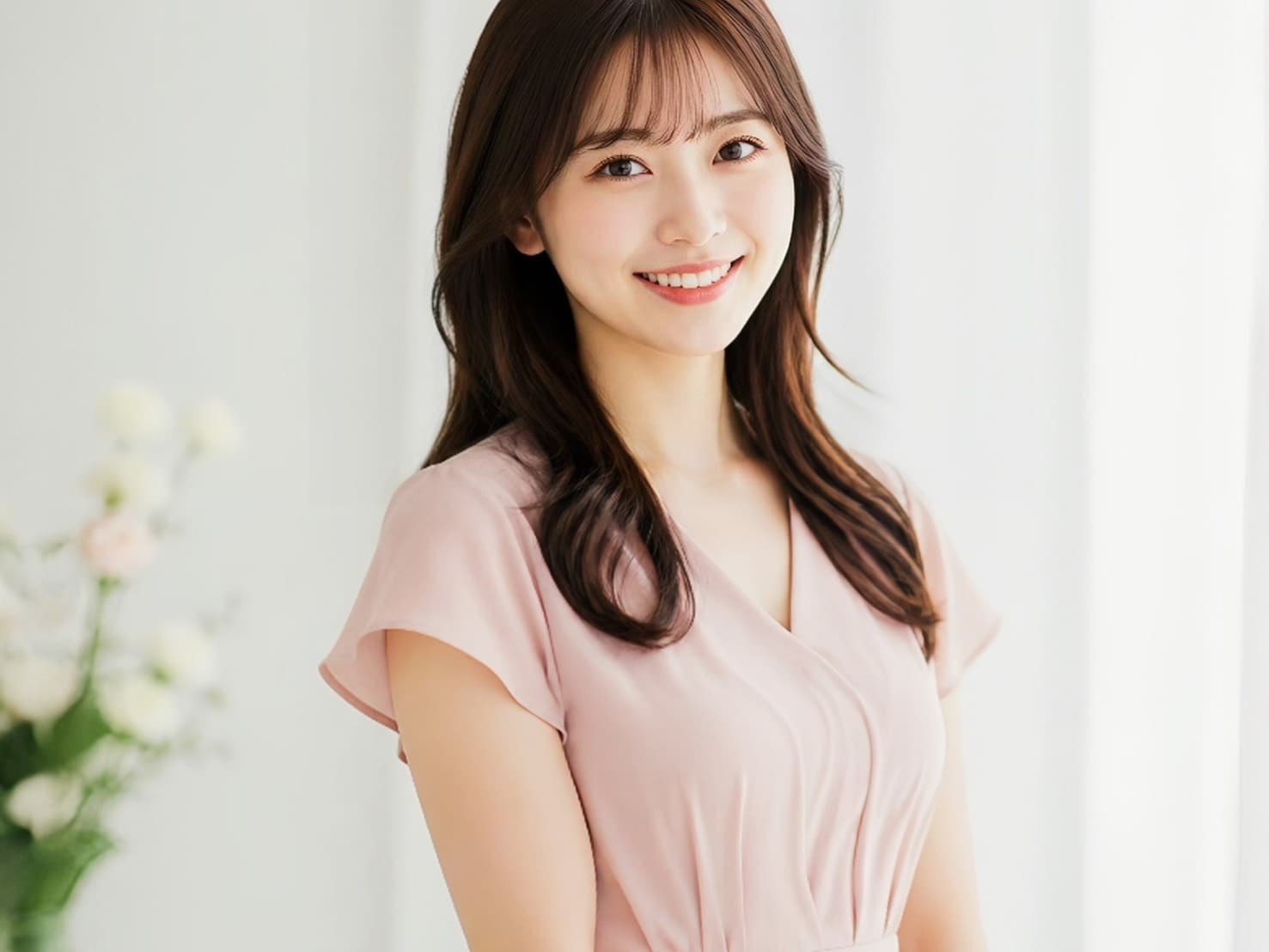20代女性の魅力的なプロフィール写真 大阪梅田ドクターズ結婚相談所のサポート内容